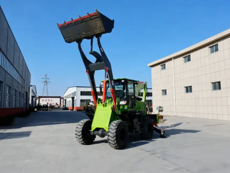 smallest backhoe loader