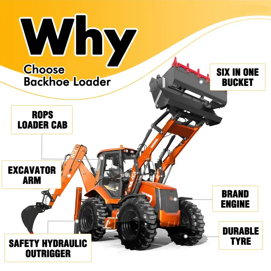 Backhoe Loader Tractor