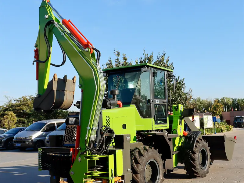 Compact Backhoe Loader