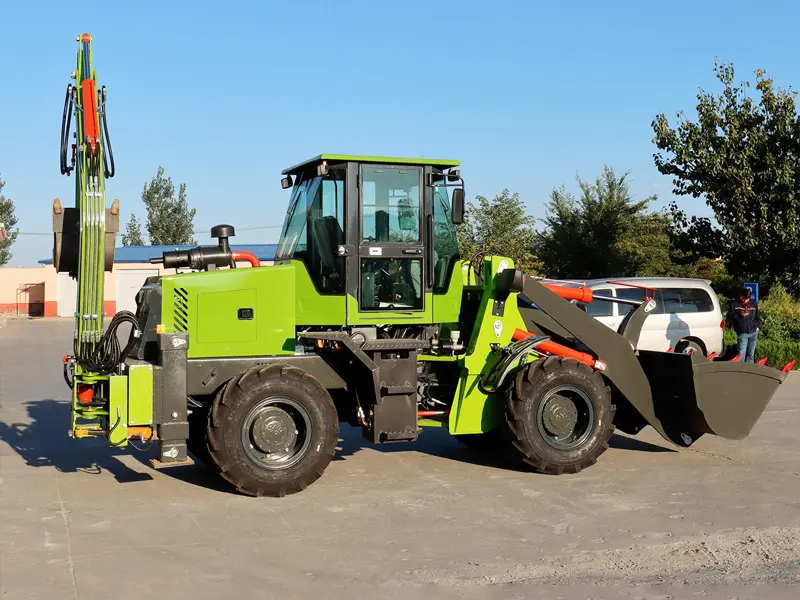 Compact Backhoe Loader