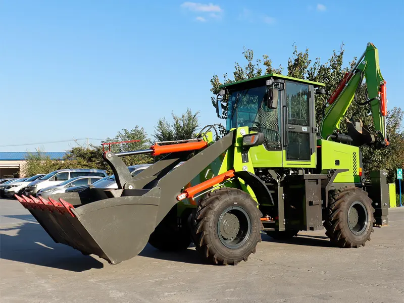 Compact Backhoe Loader