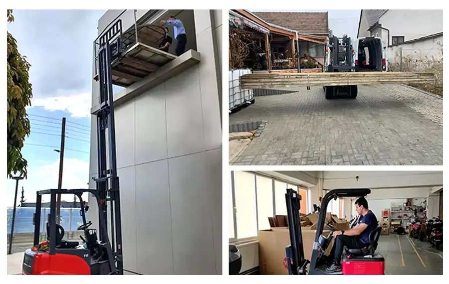 Electric forklift