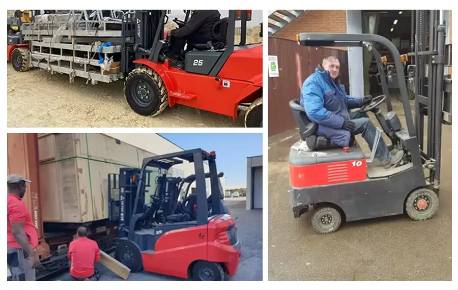 Electric forklift