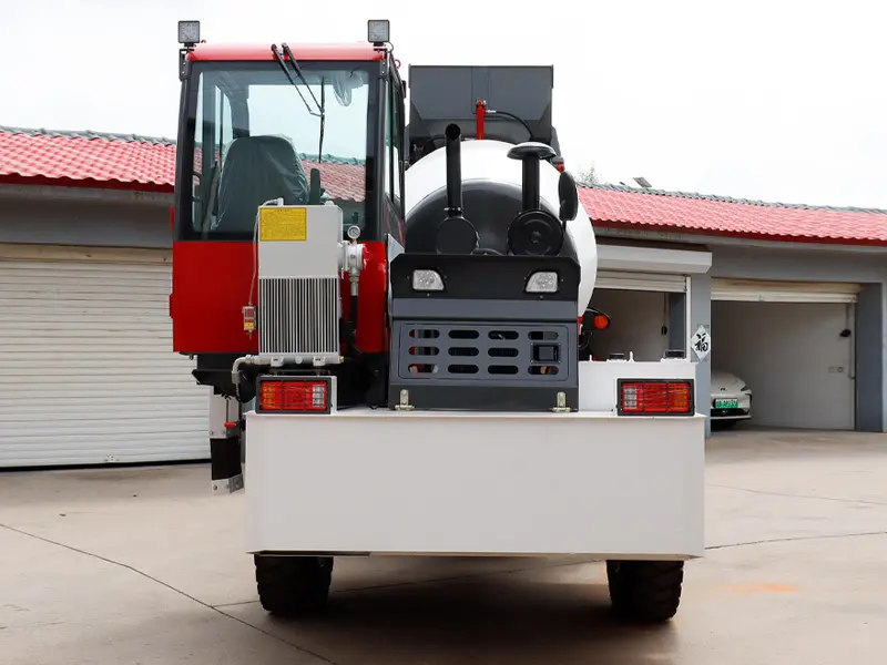 Self-Loading Concrete Mixer Truck