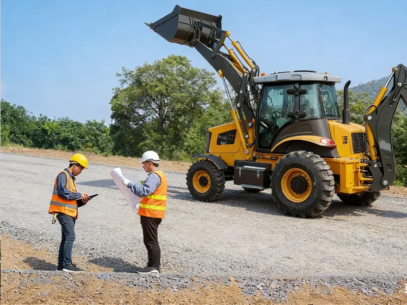 Wheel Backhoe Loader