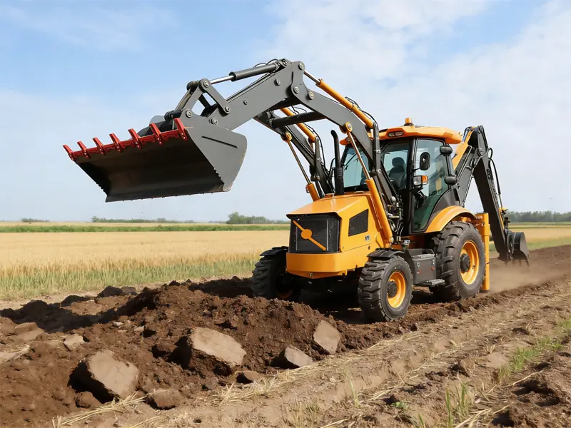 Wheel Backhoe Loader
