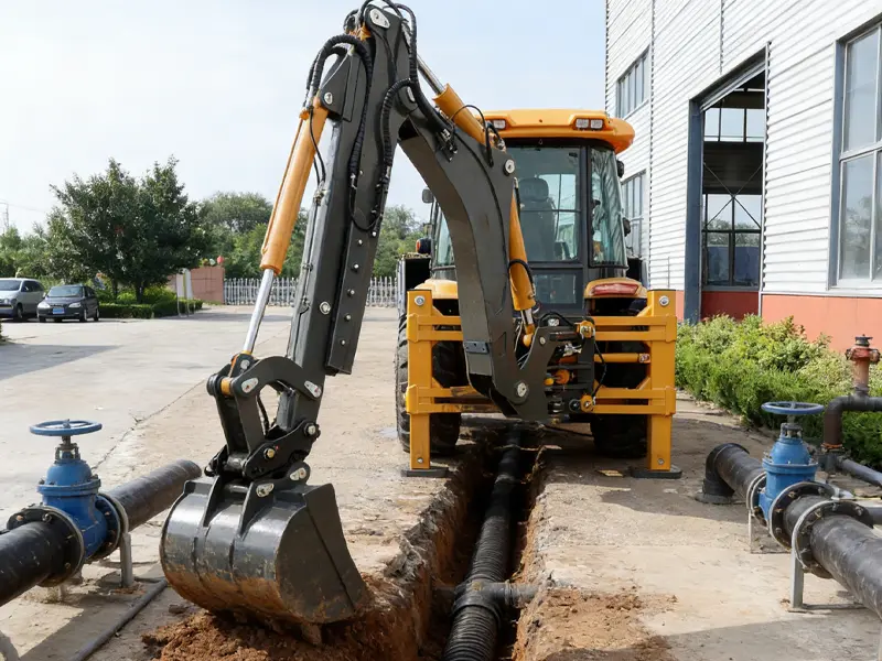 Wheel Backhoe Loader