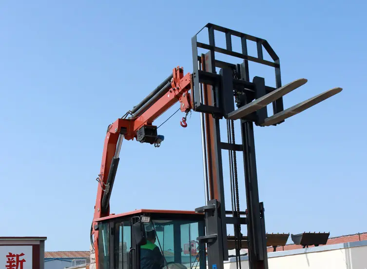 forklift crane