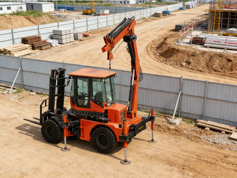 forklift crane