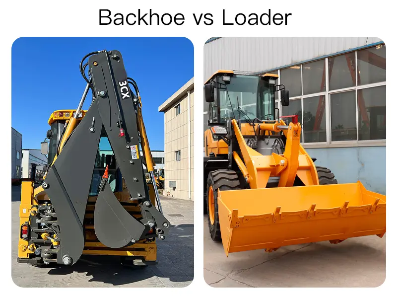 Backhoe vs Loader
