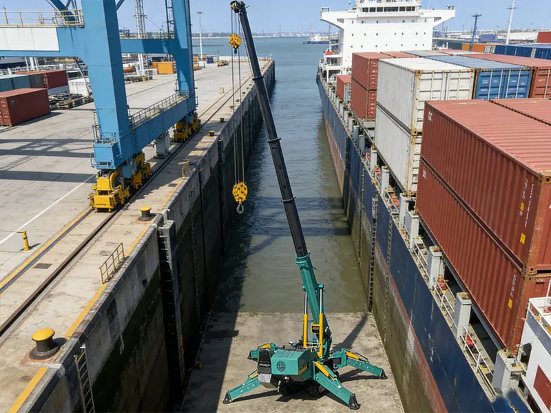 Compact Spider Crane