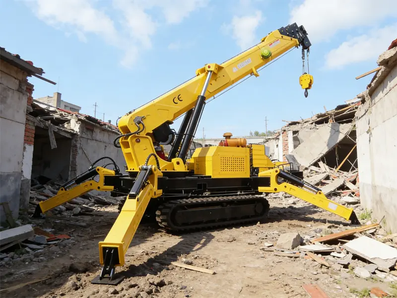 Compact Spider Crane