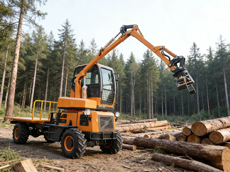 Self Loader Log Truck