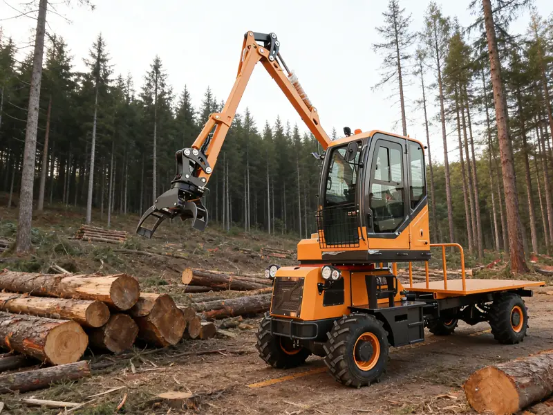 Self Loader Log Truck