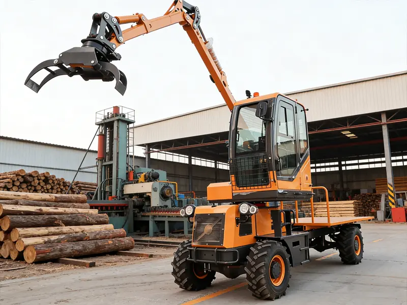 Self Loader Log Truck