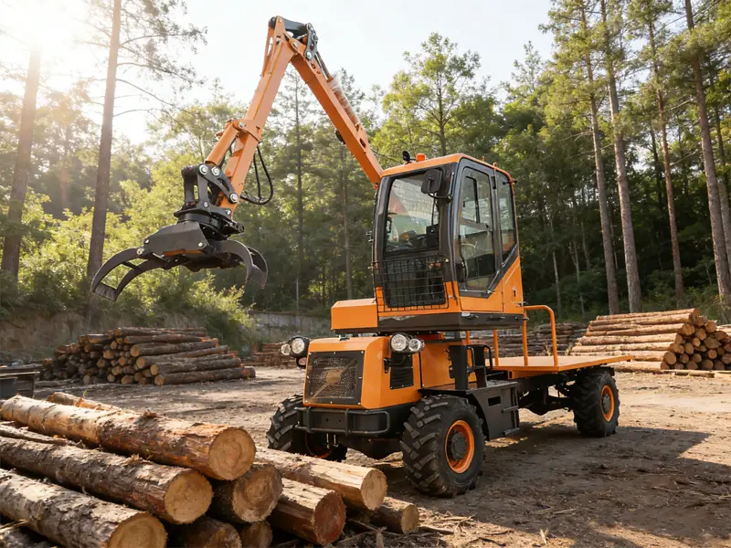 Self Loader Log Truck