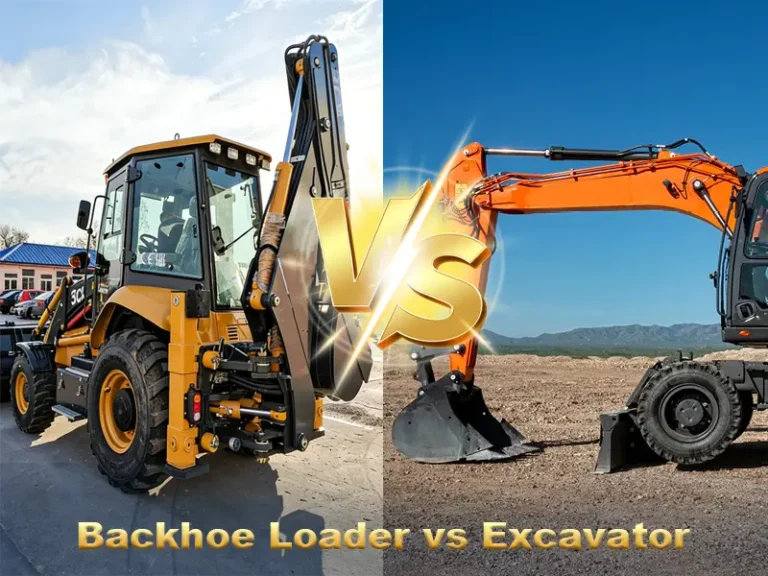 Backhoe Loader vs Excavator