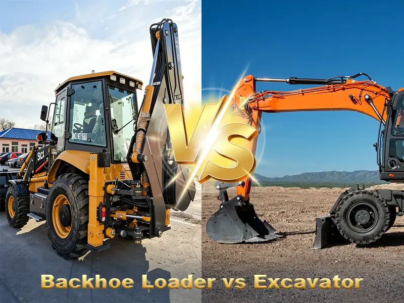 Backhoe Loader vs Excavator
