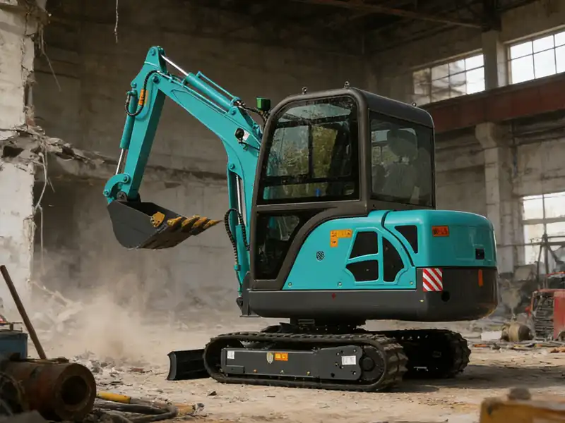 compact excavator for Indoor
