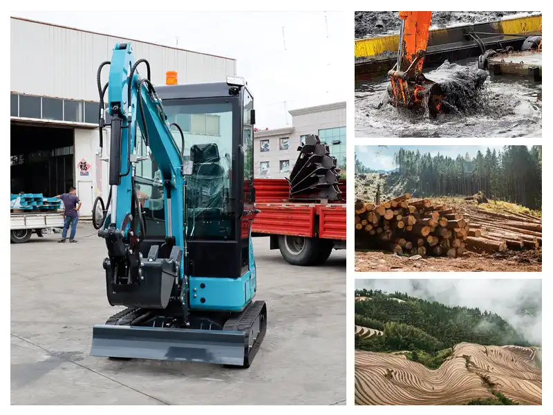  mini excavator use