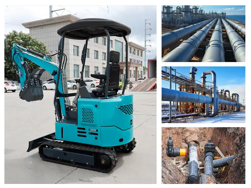  mini excavator uses